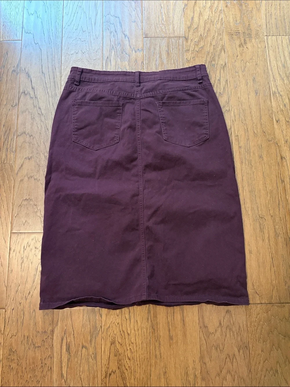 Inherit Remi Wine 29” 11/12 Pencil Skirt